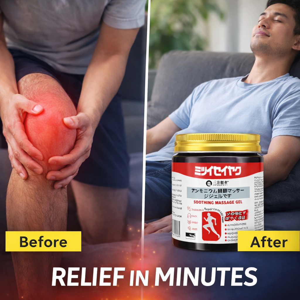 ✨Instant Pain Relief Japanese Massage Gel (Buy 1 Get 1 Free)