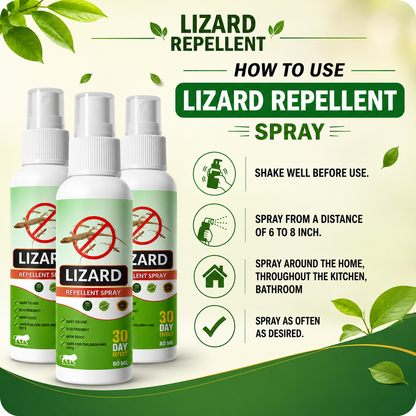 🦎Lizard Repellent Spray –(BUY 1 GET 2 FREE)