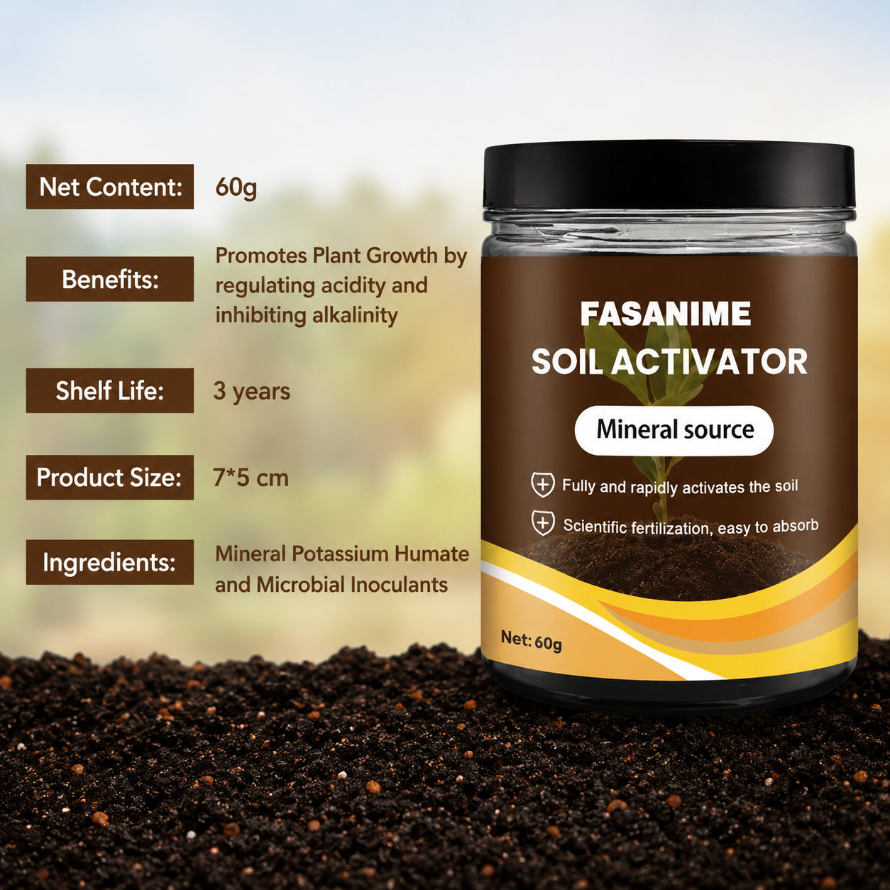 Soil Activator - 50 % Off