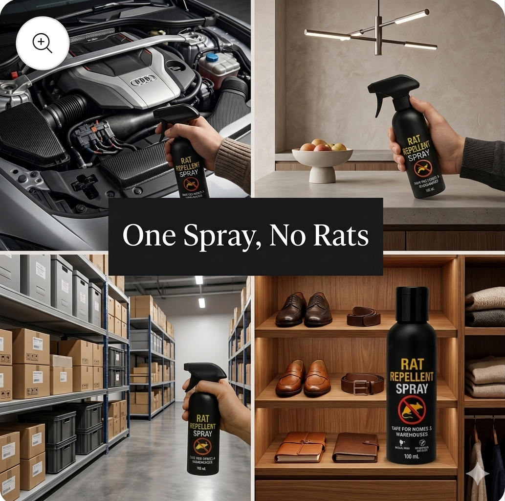 Rat Repellant Spray - 50 % Off