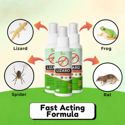 🦎Lizard Repellent Spray – Protect Your Home Naturally (BUY 1 GET 2 FREE)