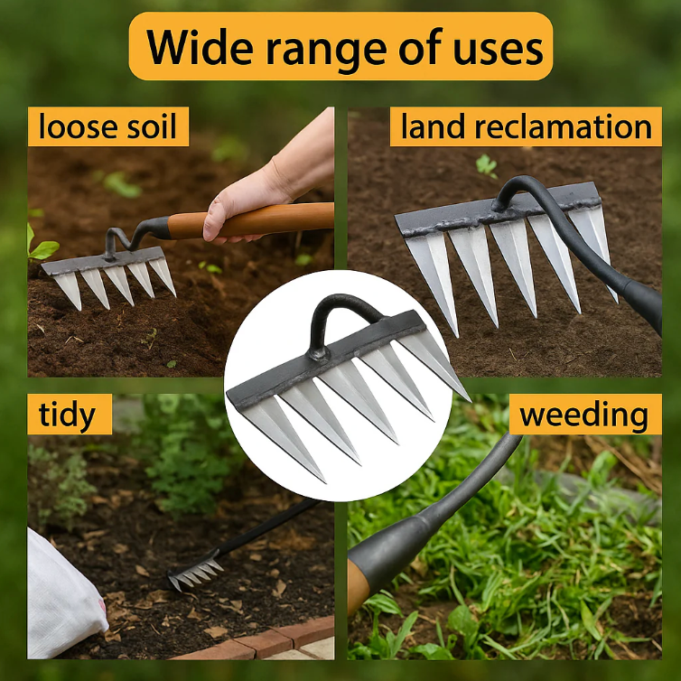 Five Teeth Weeding Tool - 50 % Off