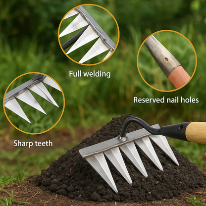 Five Teeth Weeding Tool - 50 % Off